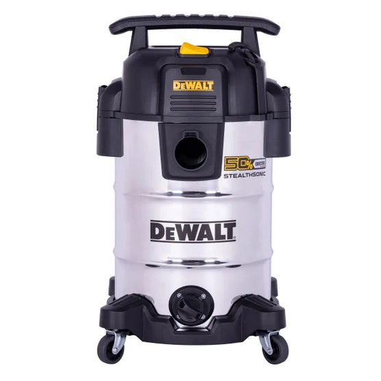 8-Gallon 4 HP Stealthsonic Quiet Stainless Steel Wet Dry Vacuum