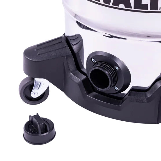 8-Gallon 4 HP Stealthsonic Quiet Stainless Steel Wet Dry Vacuum