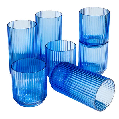 12-piece Drinkware Set, Mesa Blue