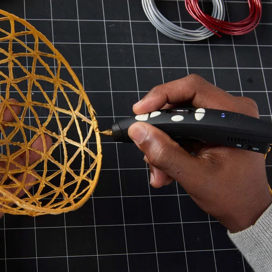 3 Doodler PRO 3D Pen Bundle With Bonus PLA Refills