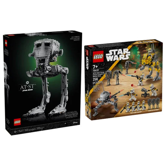 LEGO Star Wars AT ST & Storm Trooper Bundle
