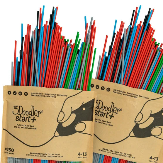 3Doodler Start+ Eco-filament Refill Bundle – 500 Strands