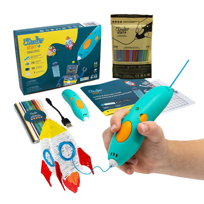 3Doodler Start+ 3D Pen Bundle With Bonus DoodlePad