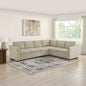 Ellsford 2-piece Fabric Sectional, Beige