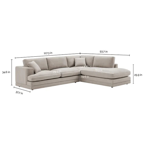 Derry Fabric Sectional