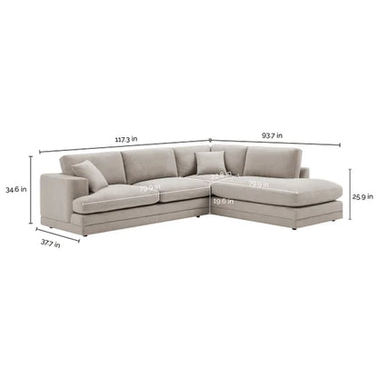 Derry Fabric Sectional