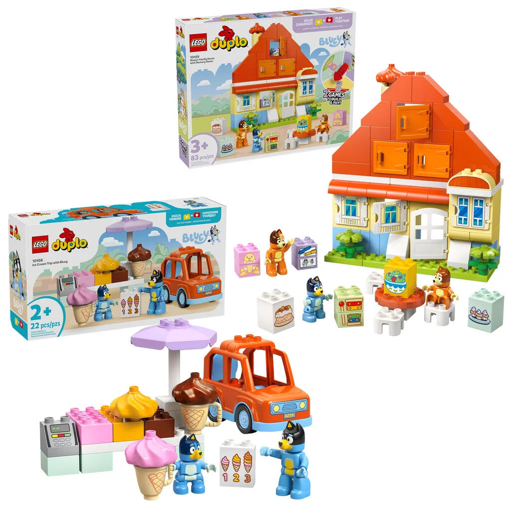 LEGO Bluey House and Ice Cream Bundle