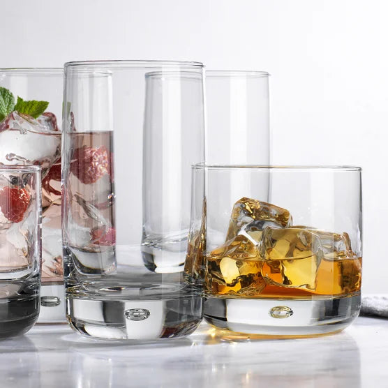 Bubble Sham Drinkware, Set of 16