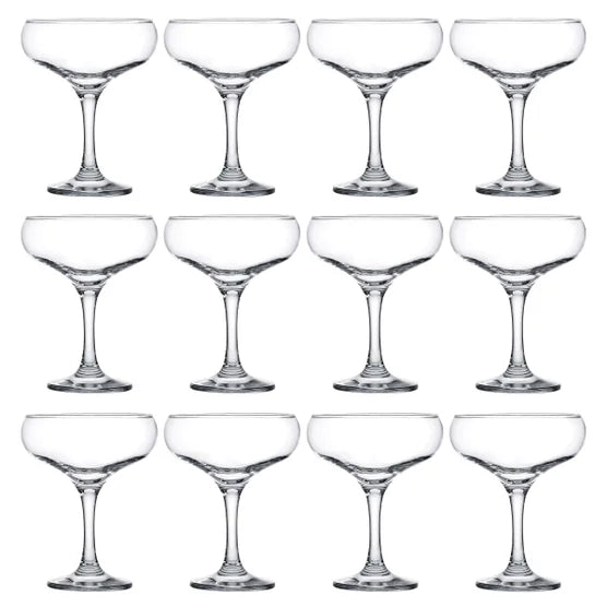 Coupe Glasses, Set of 12