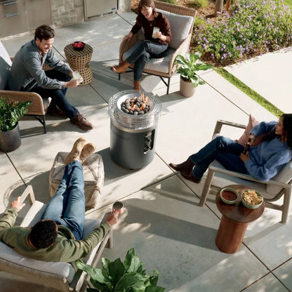 Ninja Fireside360 Outdoor Heater & Fire Pit and Top Cover Bundle