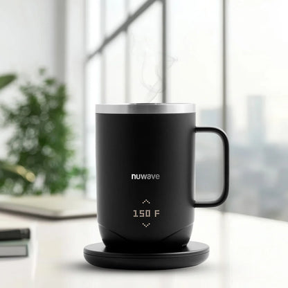 Hot Brew Temperature Control Mug With Brewing System