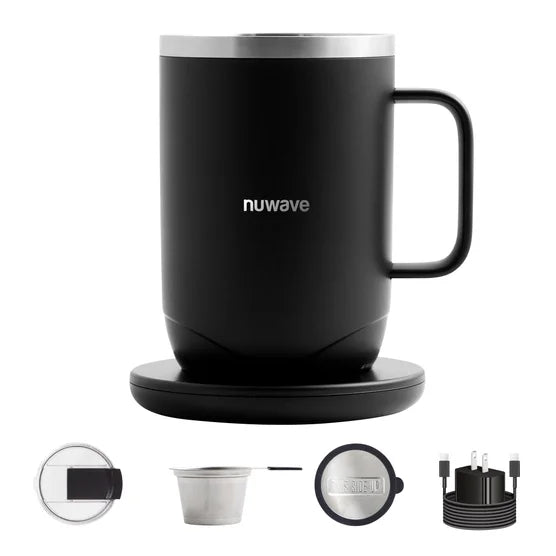 Hot Brew Temperature Control Mug With Brewing System