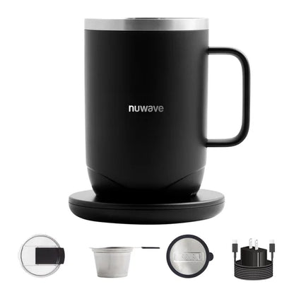 Hot Brew Temperature Control Mug With Brewing System