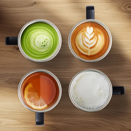 Hot Brew Temperature Control Mug With Brewing System