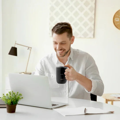 Hot Brew Temperature Control Mug With Brewing System