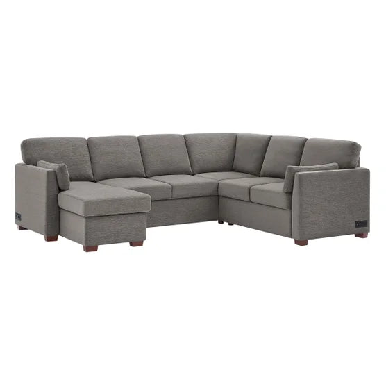 Luke Sleeper Sectional with Reversible Chaise and Storage