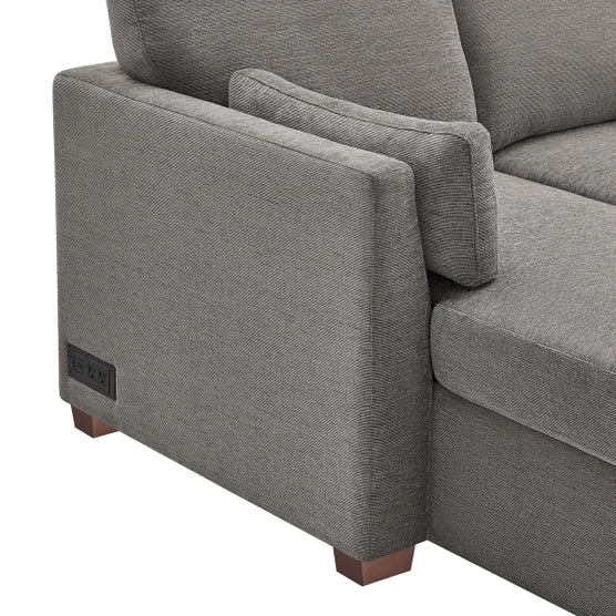 Luke Sleeper Sectional with Reversible Chaise and Storage