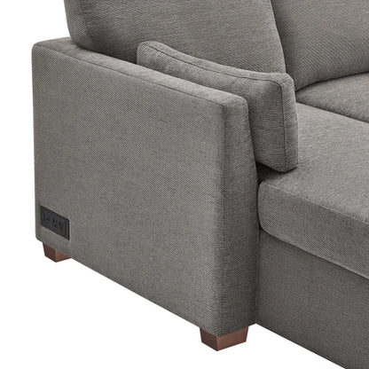 Luke Sleeper Sectional with Reversible Chaise and Storage