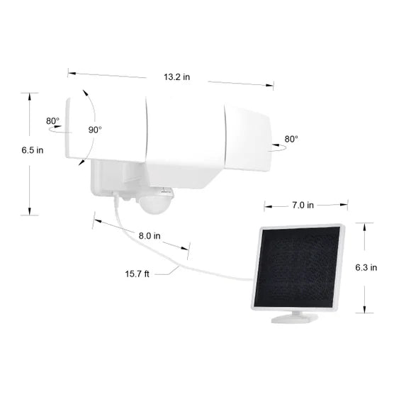 Motion Activated Solar Security LED Light