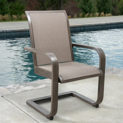 Gibson 7-piece Outdoor Patio Sling Dining Set