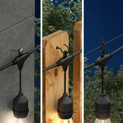 Eclipse Solar String Light with Remote