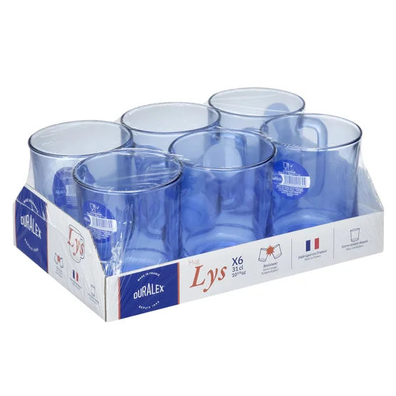 Lys Stackable Mug 10-3/8 oz., 6-pack