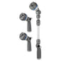 3-piece Nozzle Set, with 2 Multi-Pattern Nozzles and One Telescoping Wand
