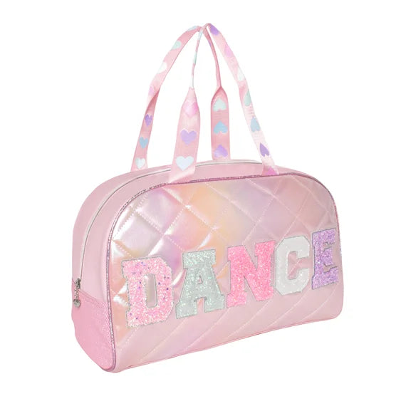 Quilted Metallic ‘Dance’ Duffle Bag