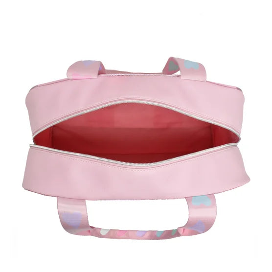 Quilted Metallic ‘Dance’ Duffle Bag