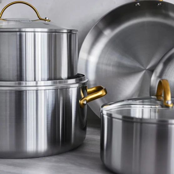 Reserve Stainless Steel 12-piece Cookware Set