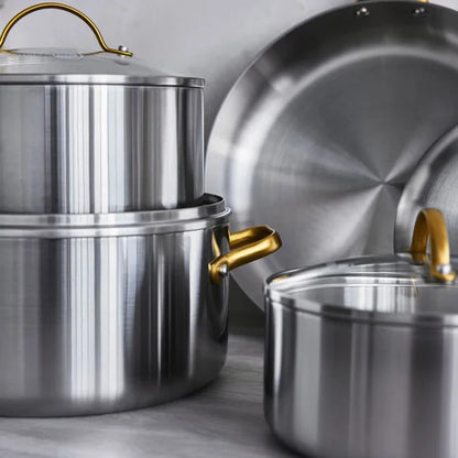 Reserve Stainless Steel 12-piece Cookware Set