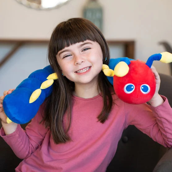 Bintiva Weighted Plush Animal, Caterpillar