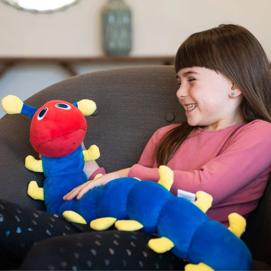 Bintiva Weighted Plush Animal, Caterpillar