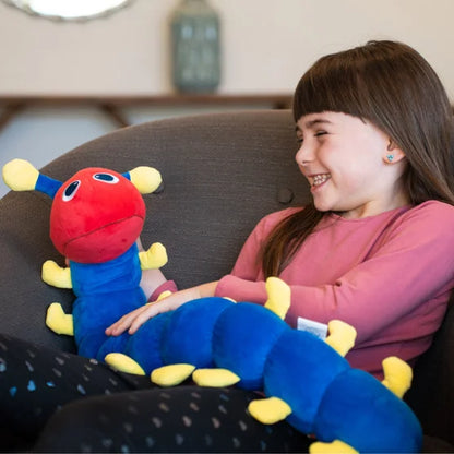 Bintiva Weighted Plush Animal, Caterpillar