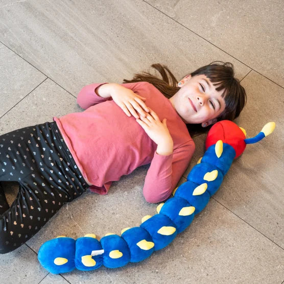 Bintiva Weighted Plush Animal, Caterpillar