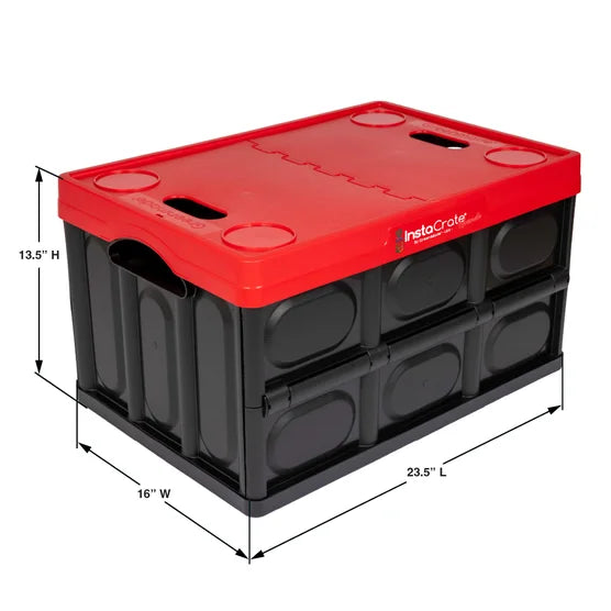 InstaCrate Grande 16 Gallon Collapsible Storage Crate