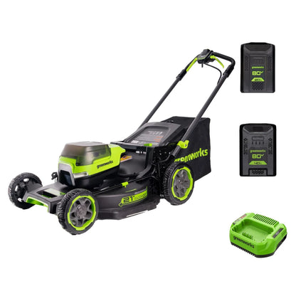 Greenworks 80V 21” Poly Deck Mower