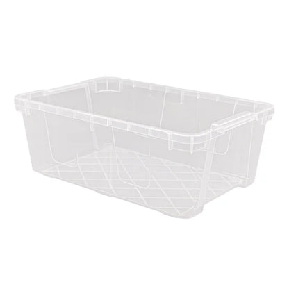 InstaView 13 Quart Clear Plastic Stackable Storage Bins