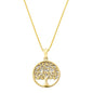 14kt Two-Toned Tree of Life Pendant
