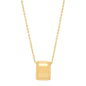14kt Yellow Gold Wide Ring Pendant