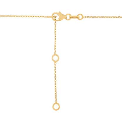 14kt Yellow Gold Wide Ring Pendant
