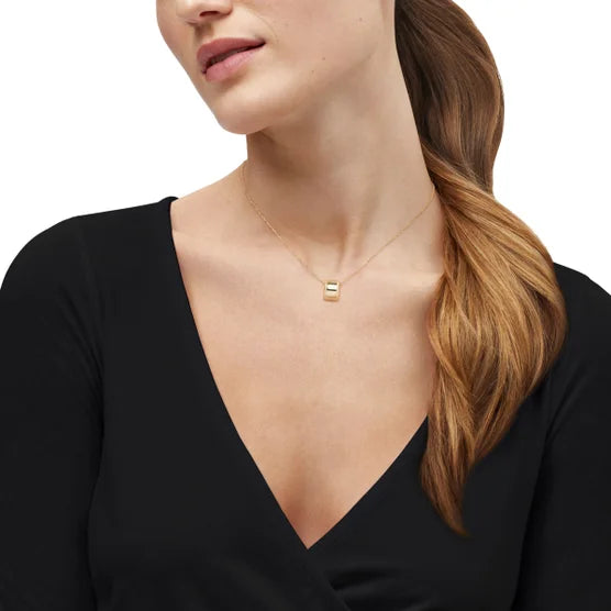 14kt Yellow Gold Wide Ring Pendant