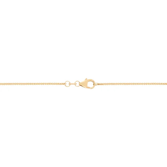 14kt Yellow Gold Teardrop Bolo Necklace