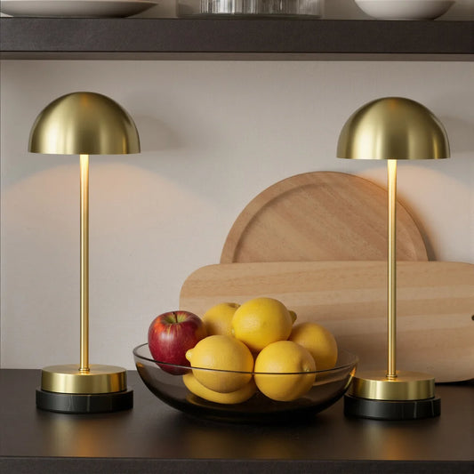 Cordless LED Rechargeable Table Lamp, 2-pack