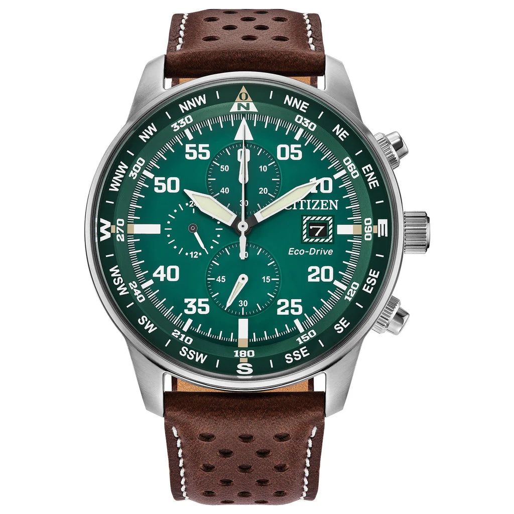 Sport Casual Brycen Stainless Steel Chronograph Men's Quartz Watch, 44mm