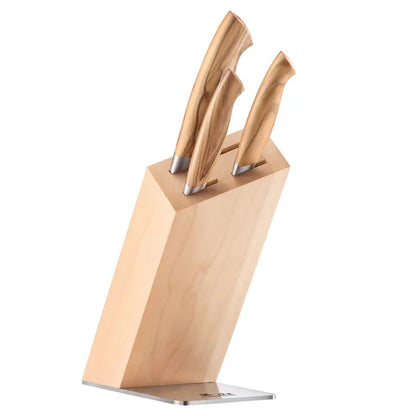 OLIV Series Swedish Steel Forged 4-piece Knife Block Set