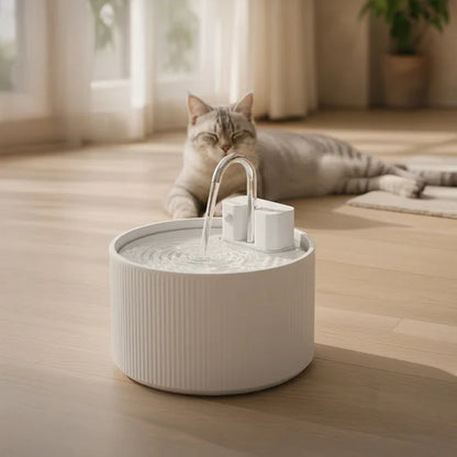 Cordless Ceramic Faucet-Style Pet Water Fountain