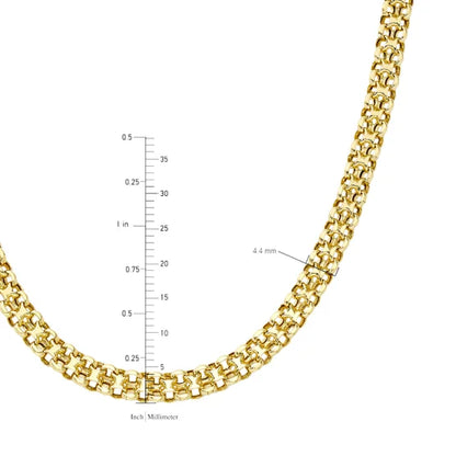 14kt Yellow Gold Bismark Necklace