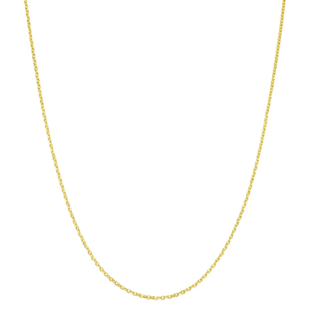 14kt Yellow Gold Cable Chain