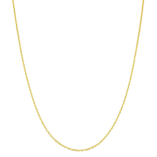 14kt Yellow Gold Cable Chain